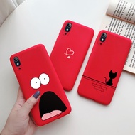 Vivo 2015 Lovely Cat Cartoon Pattern Jelly Phone Casing Vivo2015 Candy Color Soft Silicone TPU Case