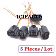 5 x Oil Level Sensor Connector Plug Wiring Socket Repair Harness 3D0973703 / 1J0973703 for VW Audi