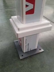 Vilann ซุ้มไม้เลื้อยรุ่น PG01 แบบไม่มีแผงข้าง วัสดุ uPVC คุณภาพดีพร้อมเสริมเหล็กชุบกัลวาไนซ์ แข็งแรง