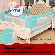 83 88 cm Baby Bedrail Bed rail Kasur bayi pengaman kasur bayi