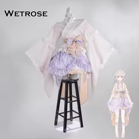 【Wetrose】Pre-Order Hololive Vtuber ReGLOSS Todoroki Hajime Kimono Cosplay Costume