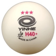 (ขายดี 456EGXT) ○ ลูกปิงปอง YINHE H40โพลีบอล3ดาว