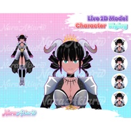 Vtuber Anime Character Live2D Model: Synergy of Your Charm in the World of Streaming, Digital Avatar