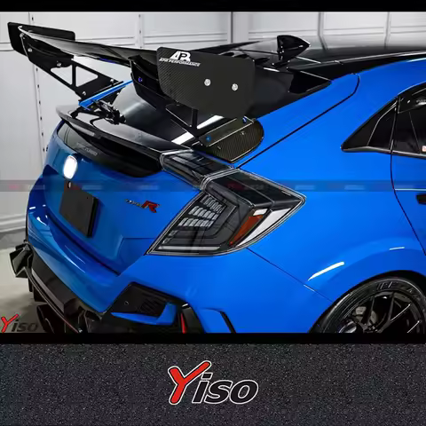Suitable for Civic FK8 TypeR Carbon Fiber APR rear wing GTC250 Rear wing BIG Empennage modified larg