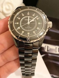 合法登記 保證真品‼️附購證、保固❤️9成新 12鑽 38mm Chanel 香奈兒 J12 機械錶