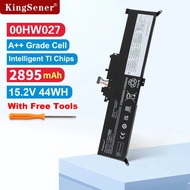 Replacement 00HW027 01AV433 Battery for Lenovo ThinkPad X380 Yoga 260 370 X380 Series 00HW026 01AV43