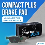 COMPACT PLUS BRAKE PAD MCJ 655 - NISSAN X-TRAIL T32
