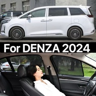 Car Window Sunshade for DENZA D9 2024 Car Curtains Anti-Mosquito Car Sunshade UV Protection