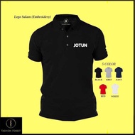 Baju Logo Sulam Polo T Shirt Cotton Jotun Paint Jotashield Sealer Primer Exterior Interior Men &amp; Women Embroidery 0126