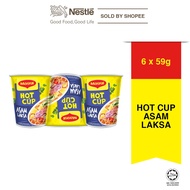 MAGGI Hot Cup Asam Laksa (59g x 6pcs)