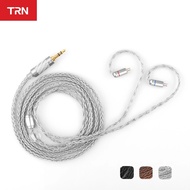 TRN T2 s 16 Core Silver Plated HIFI Upgrade Cable 3.5mm Plug QDC Connector For TRN VX BA5 M10 ST1 KZ ZS10 PRO ZSN ZSX CCA C12