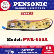 (TYPE A) PWA-655A PENSONIC WASHING MACHINE PCB BOARD (CONTROL BOARD) PANEL BOARD PWA 655A