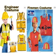 Engineer/Construction &Firemen Costume for kids