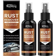 2pcs Rust Remover Spray, 2025 Upgrade Rust Remover for Metal, Car Scratch Remover, Iron Stain Cleane