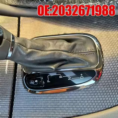 Car Gear Lever Trim Ring Accessories 2032671988 for Mercedes Benz W203 C200 C230 C300 Gear Lever Bri