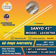 LE42K700 SANYO 42" LED TV BACKLIGHT (LAMPU TV)SANYO 42" INCH LED TV 42K700