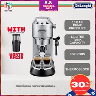 Delonghi EC685.M Coffee Machine 15 Bar Pump Pressure Thermoblock EC685M / EC685W Mesin Kopi