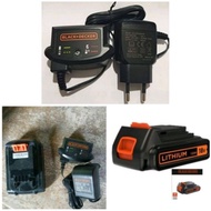 18V - 20V (1.5Ah - 2.0Ah) Black Decker battery Charger adapter