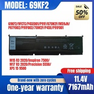 For Dell 69KF2 XPS15 9500 P91F 8FCTC M15 M17 R3/R4 Laptop Battery