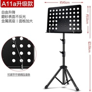 Asana（Asanasi）Music Stand with Microphone Bracket Bold Music Stand Guzheng Violin Guitar Universal Adjustable Folding Large Music Stand