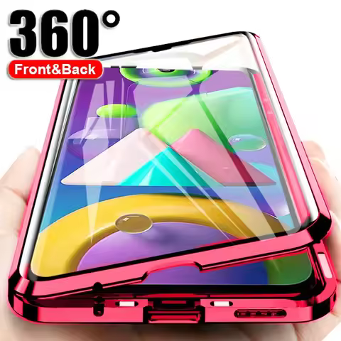 360 Full Protection Magnetic Case For Huawei P30 P40 P20 Lite P50 Metal Cover For Honor 80 70 50 60 