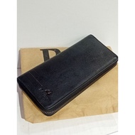 RAV DESIGN, Original Genuine Leather, Compact zipper Long Wallet