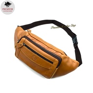 Rush Rider XL Genuine Leather Waist Bag Men Pouch Bag
