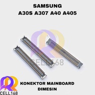 Lcd Connector SAMSUNG A30S A307 A40 A405 PCB MAINBOARD Socket