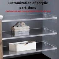 MNS Acrylic Customization storage Acrylic box Display Box Sheet Paint Acrylic Organizer Acrylic Stan