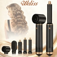 UKLISS Hair Dryer Brush 5 In 1 Multifunctional  Automatic Styler Hair Curler Straightener 630 Millio