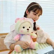 LENA BEAR DOLL COSPLAY LOTSO Gấu Lena áo gấu dâu Lotso nhiều màu mẫu mới lông mịn cao cấp cho bé