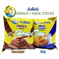 Julie's Milk Sticks / Chocolate Sticks 80g Biscuit Sticks