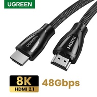 UGREEN HDMI 2.1 Cable 8K/60Hz 4K/120Hz 48Gbps HDCP2.2 HDMI Cable Cord for PS4 Splitter Switch Audio Video Cable