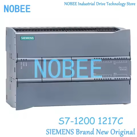 SIEMENS PLC S7-1200 CPU 1217C, DC/DC/DC, 14DI/10DQ/2AI/2AQ 6ES7217-1AG40-0XB0 6ES7 217 1AG40 0XB0