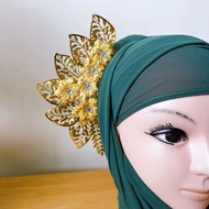 Ready stok:/Cucuk Sanggul tepi bertudung/exclusive cucuk/hijab friendly/thema tradisiona/wedding n