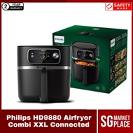 Philips HD9880 Airfryer Combi XXL Connected. 2 Years Warranty. Safety Mark Approved. Local SG Stock.