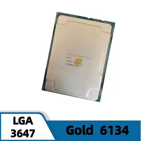 Xeon Gold 6134 CPU 3.2GHz 8 Cores 16 Threads 24.75MB 130W processor LGA3647 Gold6134