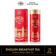 TWG Tea | English Breakfast Tea, Loose Leaf Black Tea Blend in Haute Couture Tea Tin Gift, 110g