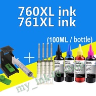 For Canon 760 761 ink PG760XL CL761XL refilable ink for Canon TS5370  5300