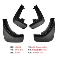 Sesuai untuk Alfa Romeo Stelvio Mudguard 17-24 Giulia Car Mudguard Accessories