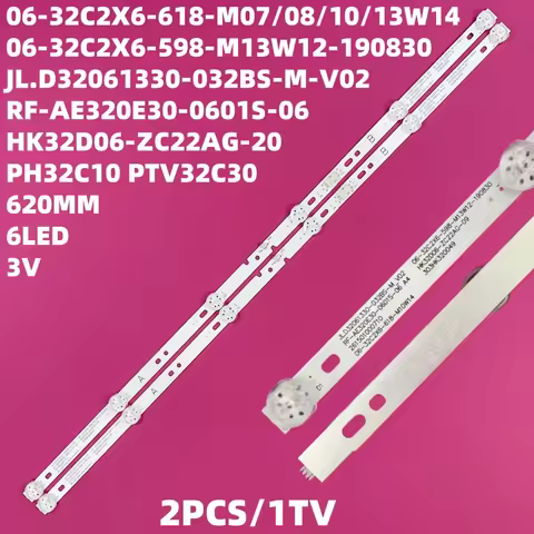 LED Backlight strip 7 lamp FOR TH-32D410T PN-EL-32-21-V0 TNMX008 TNMX009 TNMX010 Panas onic TH-32C30