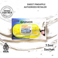 ( Sachet ) Garnier Bright Complete Sleeping Mask Night Cream 7ml - Cream Malam