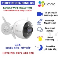 Ezviz C3X C3N Smart Outdoor WIFI Camera NIGHT COLOR 2MP 1080P FullHD C3TN C3W C3WN HIKVISION GENUINE