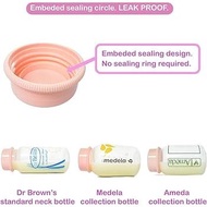 Milk storage Bottle Wide Neck Bottle Cap Standard Neck Penutup Botol Susu Breastmilk Storage Cap