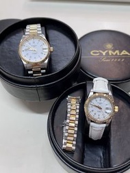 注目👁️二手⭕️中古⭕️ 歡迎 睇啱先買 佐敦門市睇貨 CYMA 1862 對出 一对 74-108 02-0025-008 and 24-130 02-0024-008 司馬錶 司馬手錶