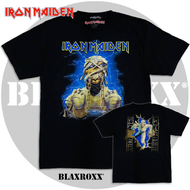 BLAXROXX® | Iron Maiden® | [IRM009] | เสื้อยืดคอกลม แขนสั้น | สกรีนลายคมชัด ไม่หลุดลอก | Cotton100%