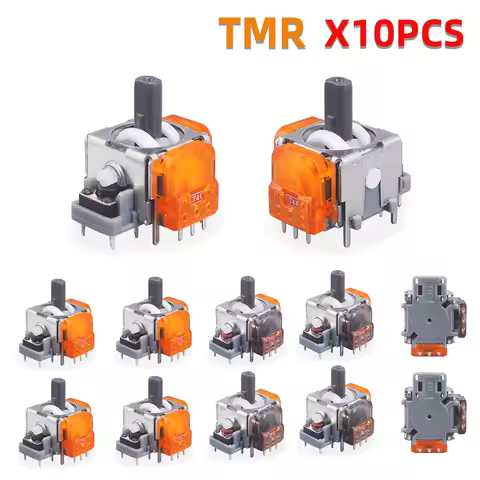 10Pcs Replacement TMR Effect Joystick 3D Analog Stick for DualSense PS5 PS4 Controller for Xbox Seri