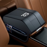 ที่วางแขนเบาะที่เท้าแขนในรถหนังสำหรับมาสด้า3 2 5 CX3 RX8 BT50 CX8 CX30 RX7 626 CX7 CX9 NX5