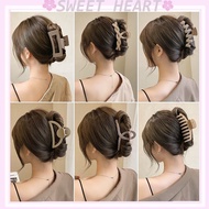 11CM Frosted Hair Clip Large Shark Clip Back of Head Hairpin Sophisticated Elegant and Simple Hair A
