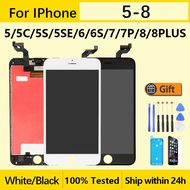 LCD Screen For Phone 6 6S 7 8 Plus X XR XS Max LCD Display Screen Digitizer Assembly Replacement Touch Screen